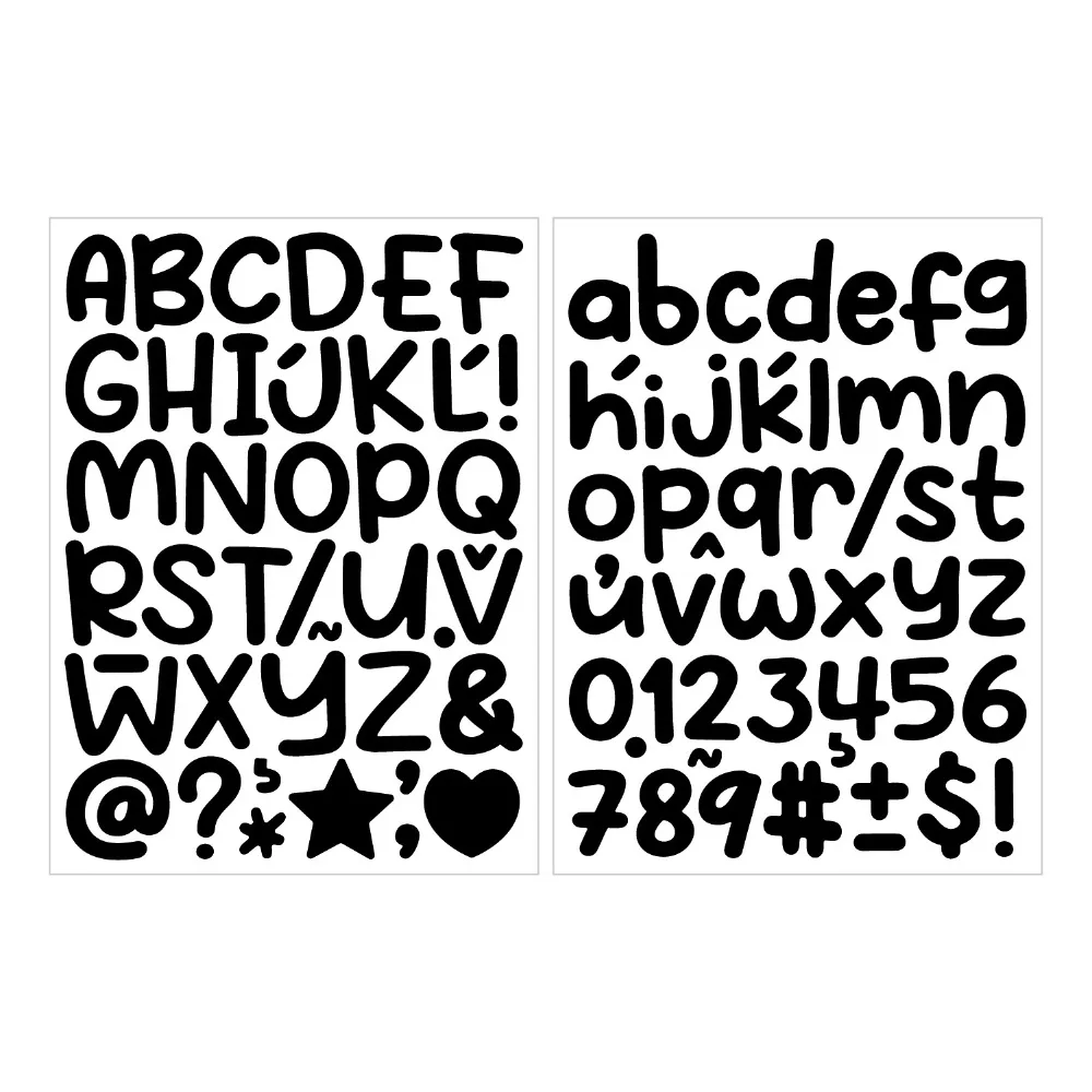 English Letter a-Z Glitter Letter Stickers Sparkling Self Adhesive Alphabet Big Letter Stickers Star 2/1.5 Inch