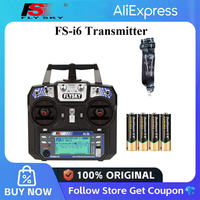 Flysky FS-i6 FS I6 2.4G 6ch RC Transmitter Controller FS-iA6 / FS-iA6B Receiver for Quadcopter DIY Drone