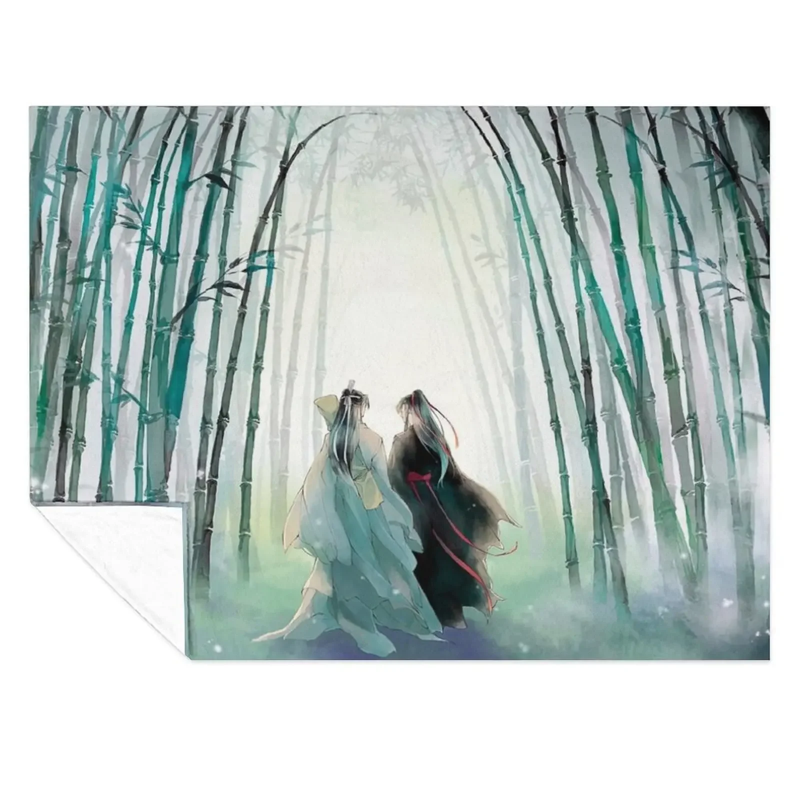 

WangXian Just Married Life Throw Blanket Flannel Fabric warm winter christmas decoration valentine gift ideas Blankets