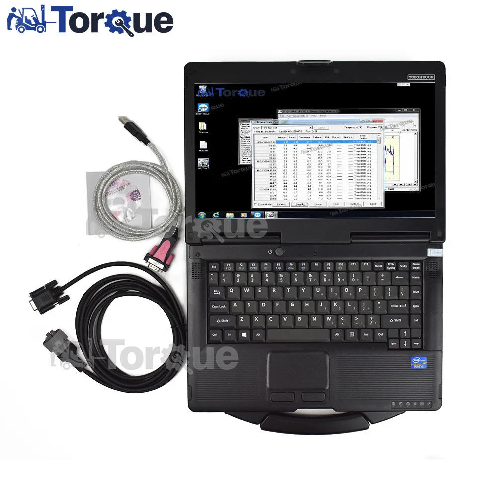 

Forklift diagnostic for Thermo King Wintrac Tool CAN USB Interface diagnostic scanner tool + Toughbook CF52