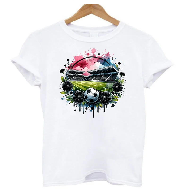 2Pcs/Lot Iron On Fusible Thermoadhesive Patches For Clothing Sports Football Heat Thermal Transfer T Shirt Ironing Stickers DIY