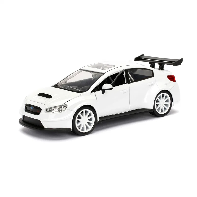 1:24 Subaru WRX STI High Simulation Diecast Car Metal Alloy Model Car Children's toys collection gifts J202