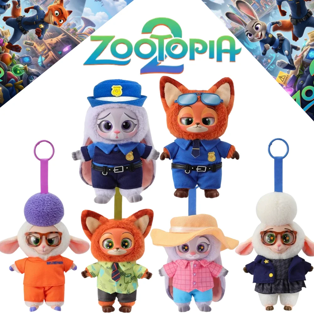 

Горячие игрушки Зверополис слепая коробка милый Ник Джуди фигурка плюшевая виниловая кукла загадочная коробка аниме фигурки мультяшная коллекция модель игрушки