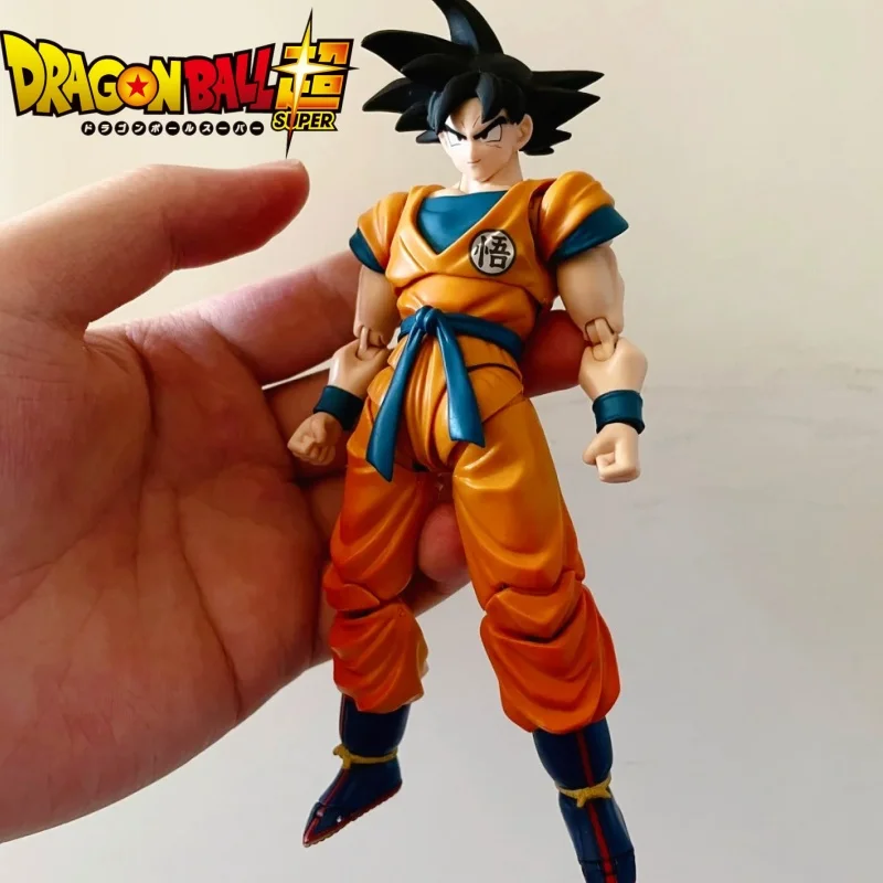 New Arrival Original Dragon Ball Shf Sh Figuarts Super Movie Super Hero Sun Wukong Statue Model Figures Collection Toy Xmas Gift