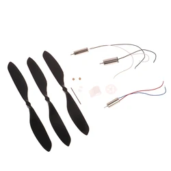 1 Set 3.7V Model Airplane Micro 8520 Coreless DC Motor Propeller Gear Reduction Gearbox DIY Helicopter UAV RC Drone Accessories