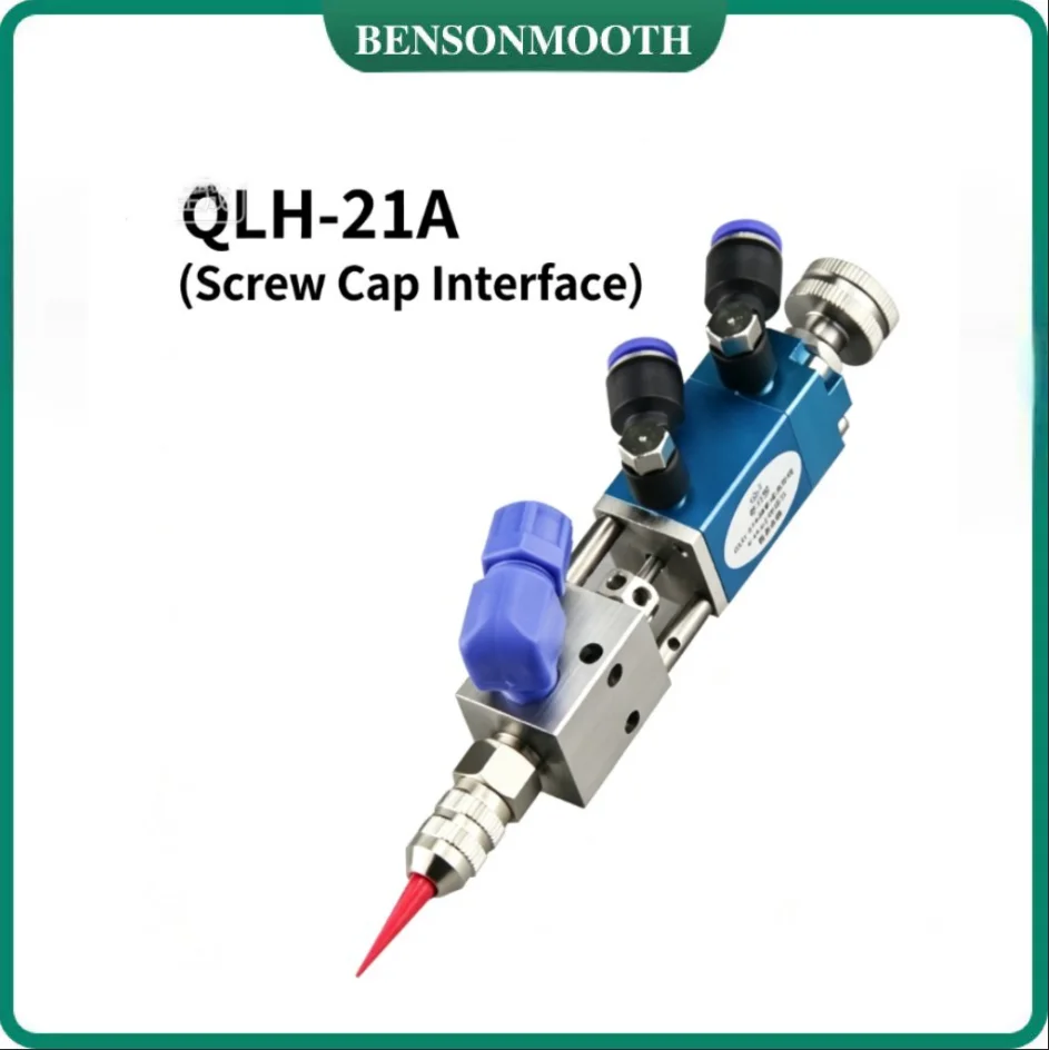 Pneumatic UV Glue Dispenser Valve Precision Thimble Dispensing Valve