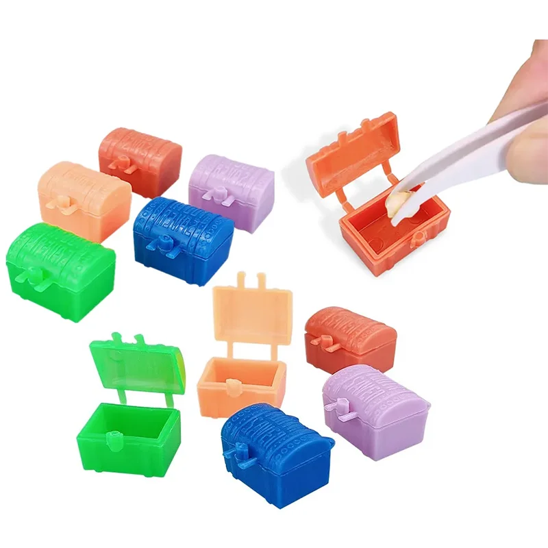 10Pcs Teeth Storage Box Baby Kids Child's Tooth Collection Tooth Souvenir Save Container Organizer Dental Gift For Boys Girls