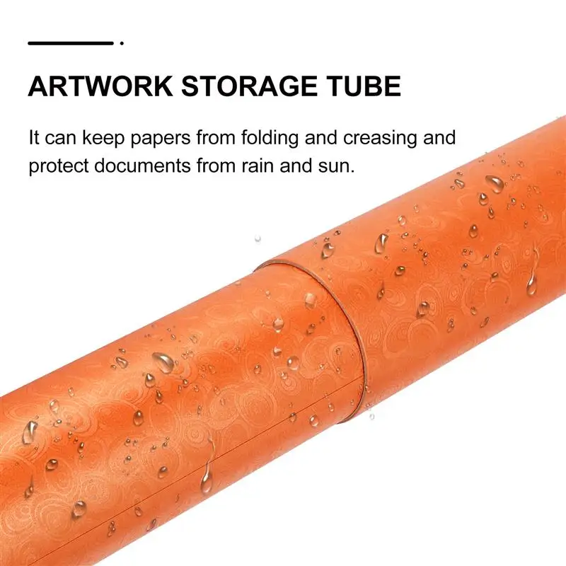 Telescopic ภาพวาดกระดาษงานศิลปะเก็บโปสเตอร์หลอดกระดาษ Mailing หลอดเก็บหลอดวาดหลอดร่างหลอด