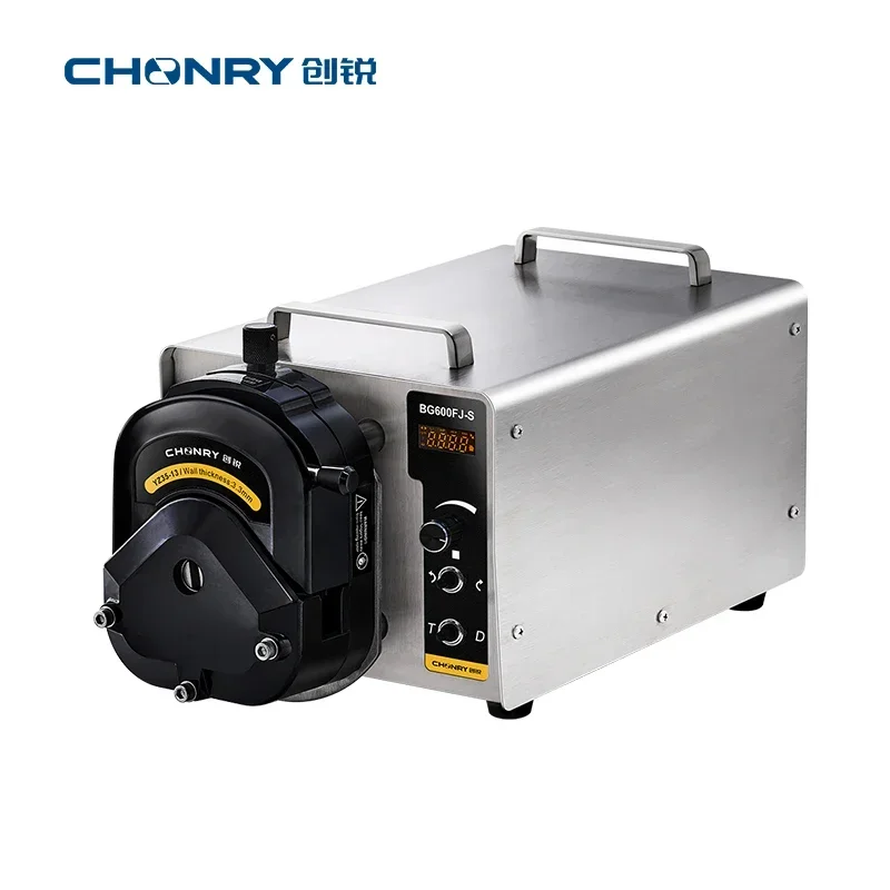

CHONRY BG600FJ-S laboratory infusion peristalt pump industrial price high flow 220V filling machine