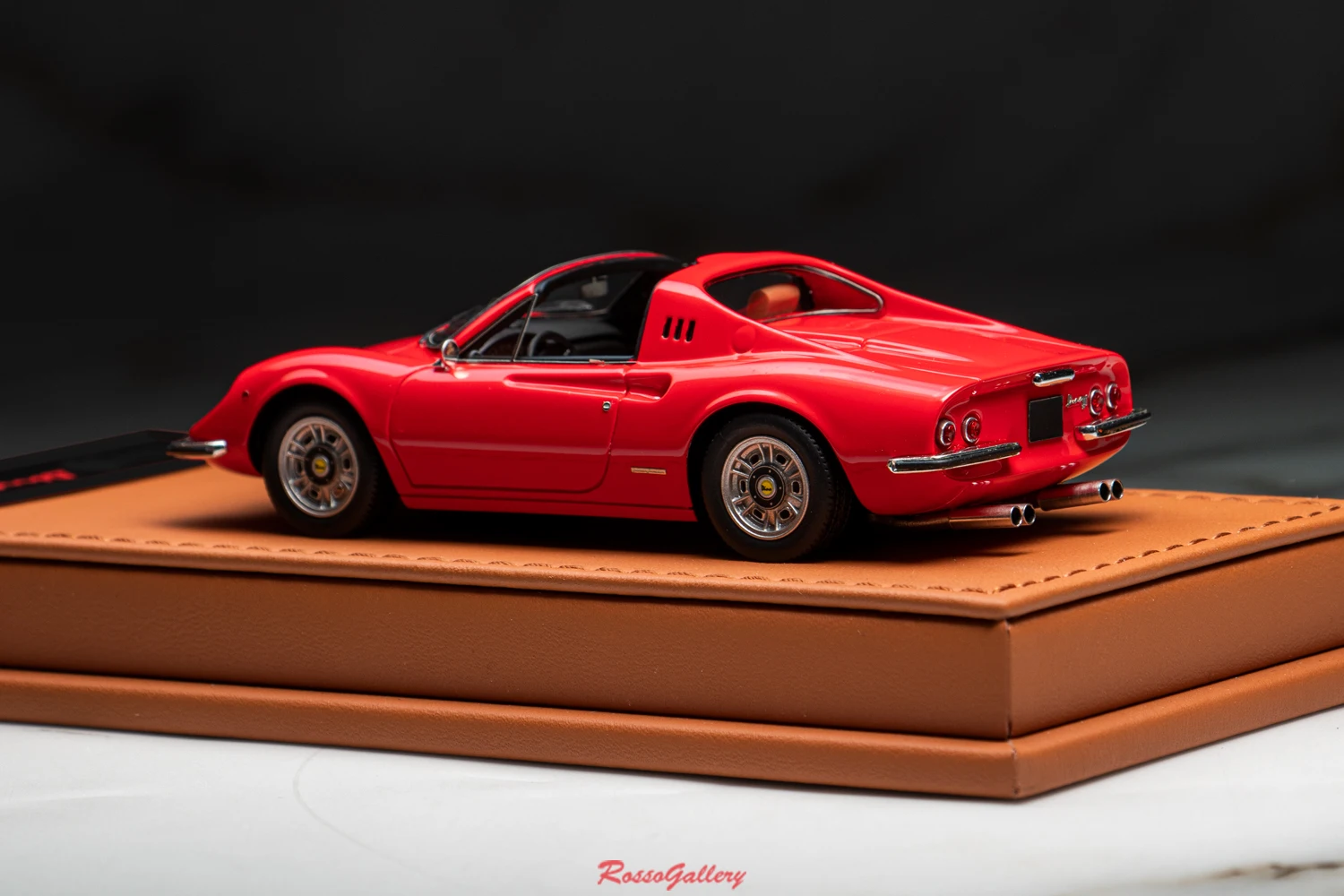 BBR 1:43 Dino 246GTS Simulation Limited Edition Resin Metal Static Car Model Toy Gift