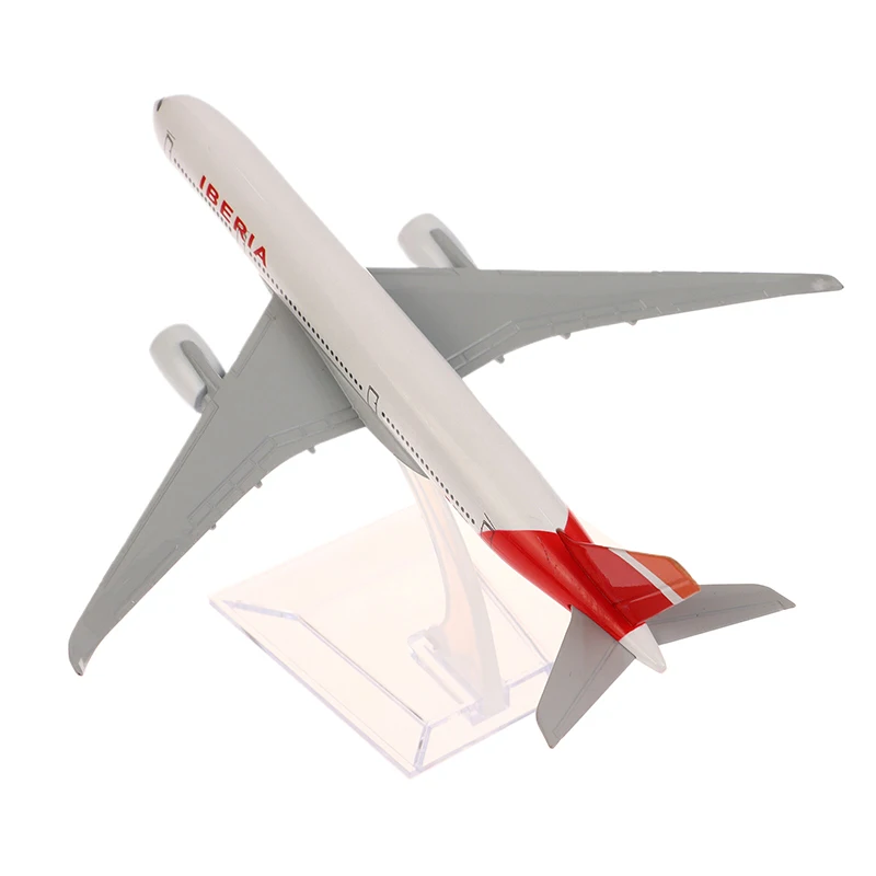 16CM Iberia 330 Alloy Airplane Model Scale 1:400 Metal Airplane Replica Diecast Aircraft Aviation Collectibles Toy For Boys