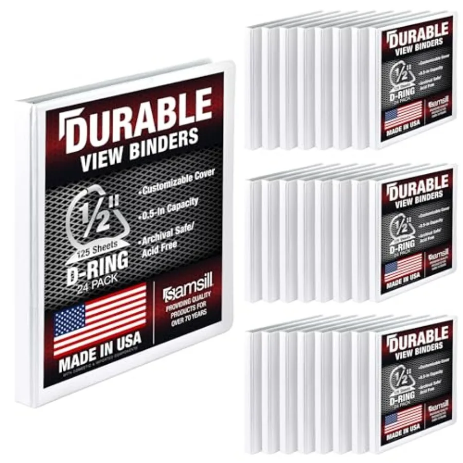 

Durable Binder, D Rg Bder, Customizable Clear View Cover,,, Each Holds Pages