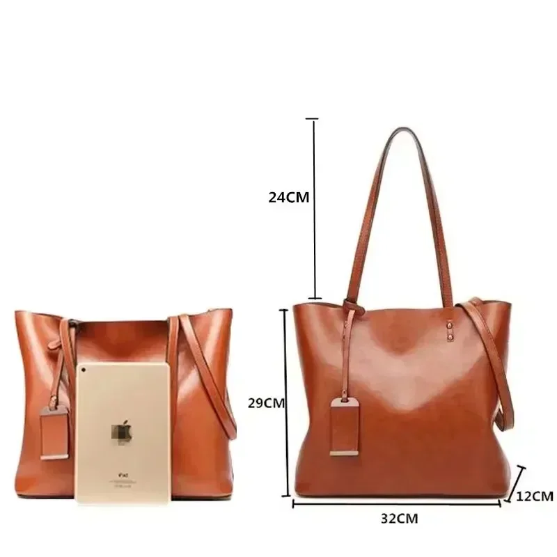 Vintage Business Messenger Shoulder Bag Large Capacity Men Crossbody School Bag for Teenage Man Sling Big Travel Bags