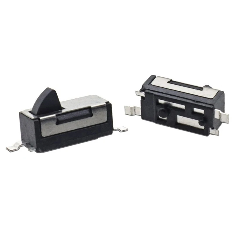 ✰✪10Pcs KFC-W-03 Limit Camera Reset Micro Silent Switch 2Pin Black Inner Spring Detection Light Touch Key Type Travel Switch
