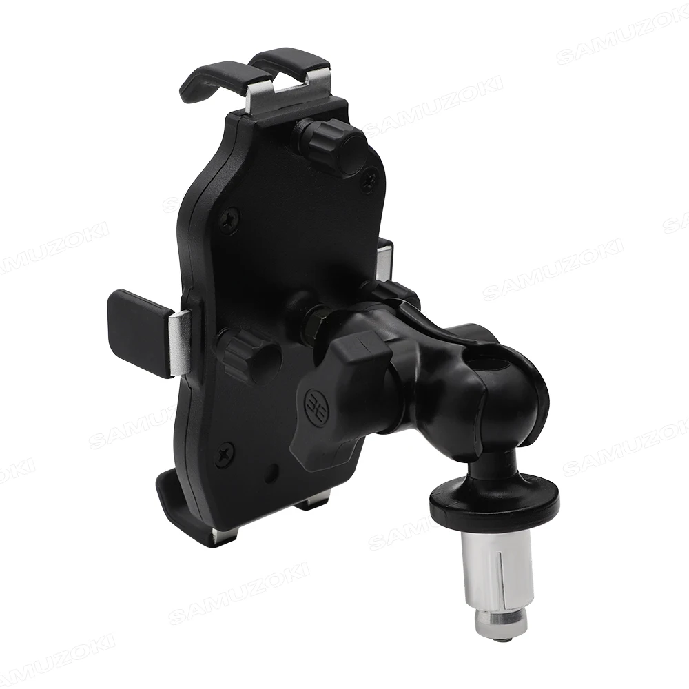 Motorcycle Phone Camera Holder Navigation Grips Bracket Adjustable for Yamaha R1 R6 BMW-S1000RR Honda F5 CBR650F