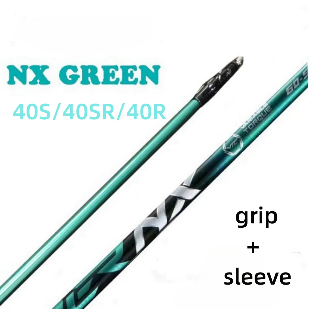 Golf club shaft NX GREEN/Black 40/50/60 S/SR/R/X graphite shaft screwdriver and wooden shaft free assembly sleeve and grip