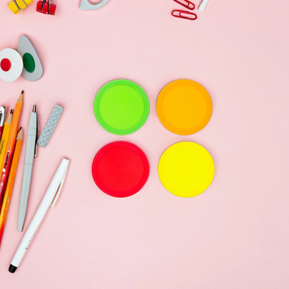 

8pcs 64mm Accessories Ice Table Game Pucks Bulk Replacement Parts for Air Hockey Tables Home Use Heavy Duty Air for Adults