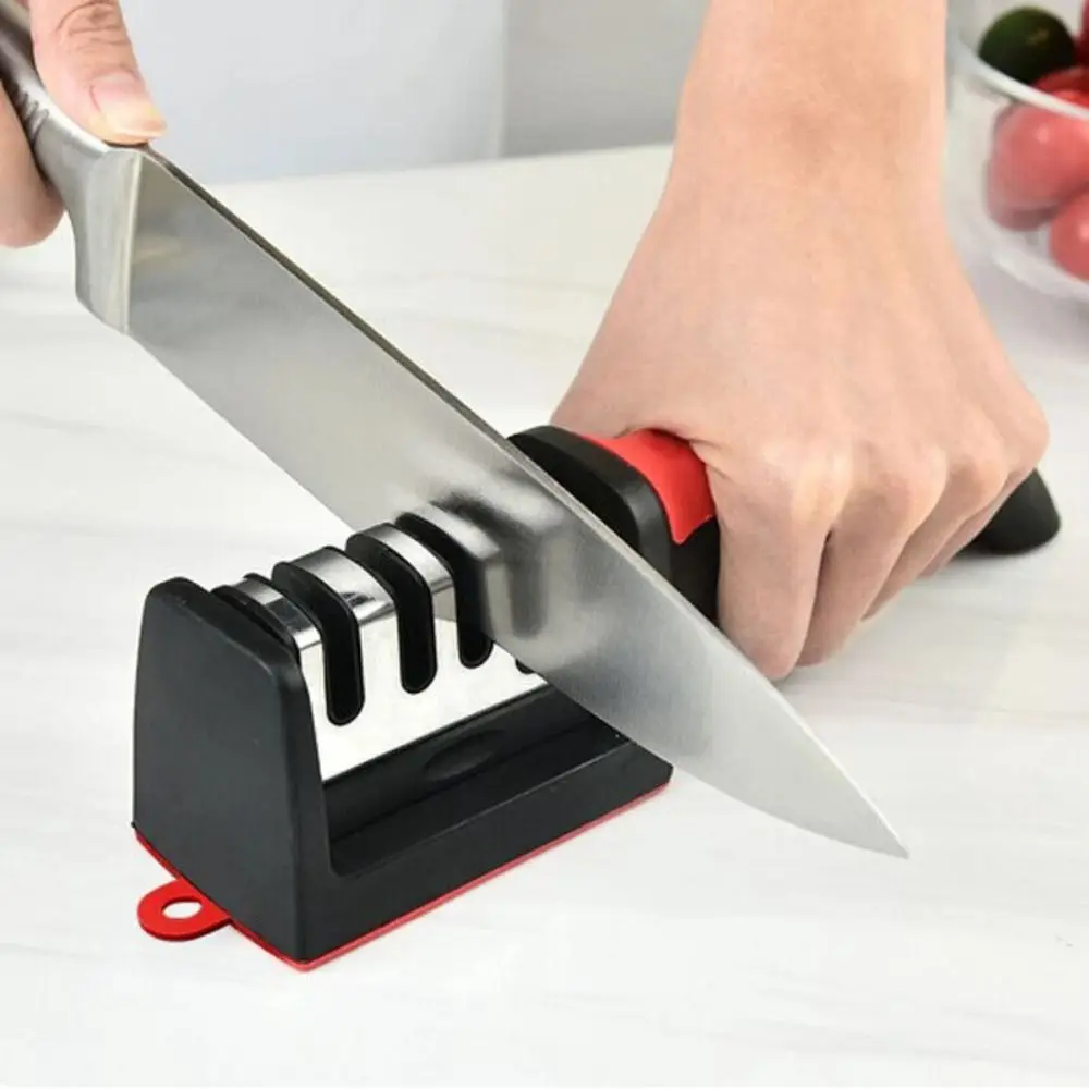 Kitchen Supplies Professional 4 StageS Knife Sharpening Fast Cutting Tool Knife Sharpener Save Time And Energy Sharpen Sharp