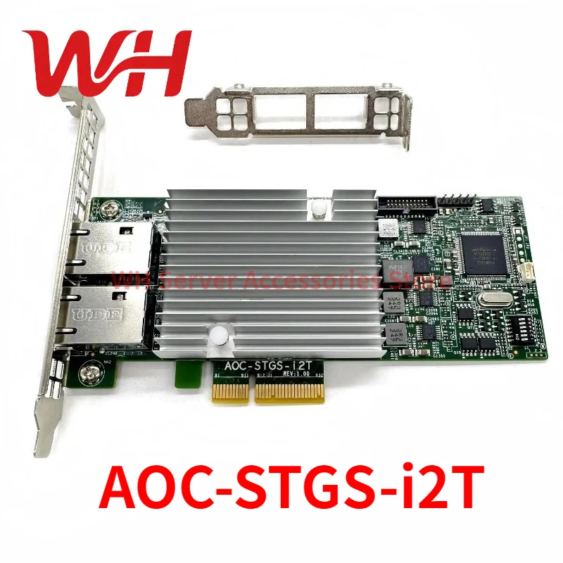for SuperMicro AOC-STGS-i2T Dual Port 10Gbase-T PCI-E 3.0 Intel X550-T2 Ethernet Network Card for Server NAS Router