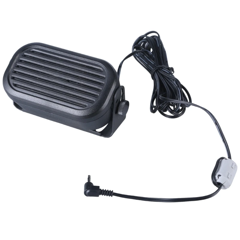 

53CC Car Radio External Speaker with 3.5mm Plug for IC-2820H IC-F7000 IC-F8100