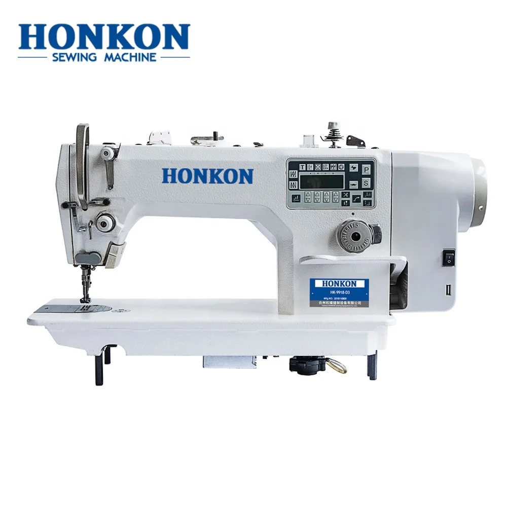 

Mechatronics High Speed Computer Industrial Lockstitch Sewing Machine HK-9918-D3