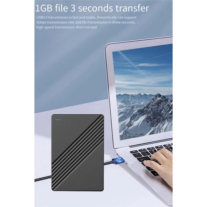 Sensitive 2.5Inch External Mobile Hard Disk High Speed USB 3.0 160GB Storage Portable Hard Disk For Laptop Desktop PC Easy To Us