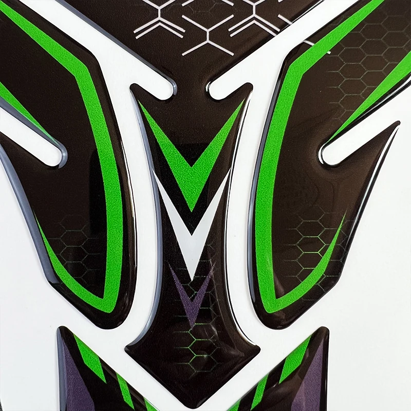 3D Motorcycle Tank Pad Protector Stickers Decal Accessories For Kawasaki Ninja400 Z900 Z1000 zx10r er6n Versys 650 image 3