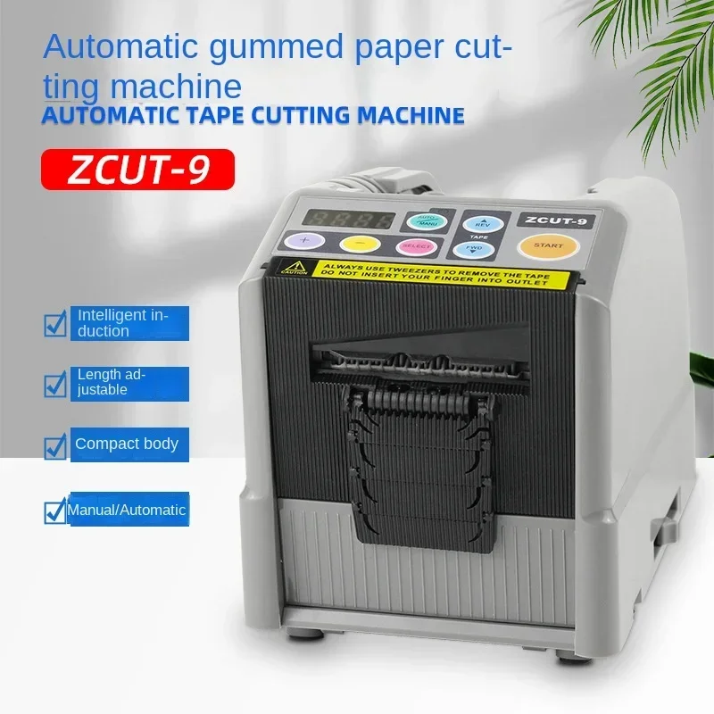 

110V/220V ZCUT-9 Tape Automatic Cutting Machine For Adhesive Tape Cutter Packing Machine Tape Slitting Machine