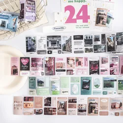 1 pz/1 lotto nastri adesivi decorativi se i viaggi possono parlare diario decorativo Scrapbooking carta fai da te adesivi giapponesi