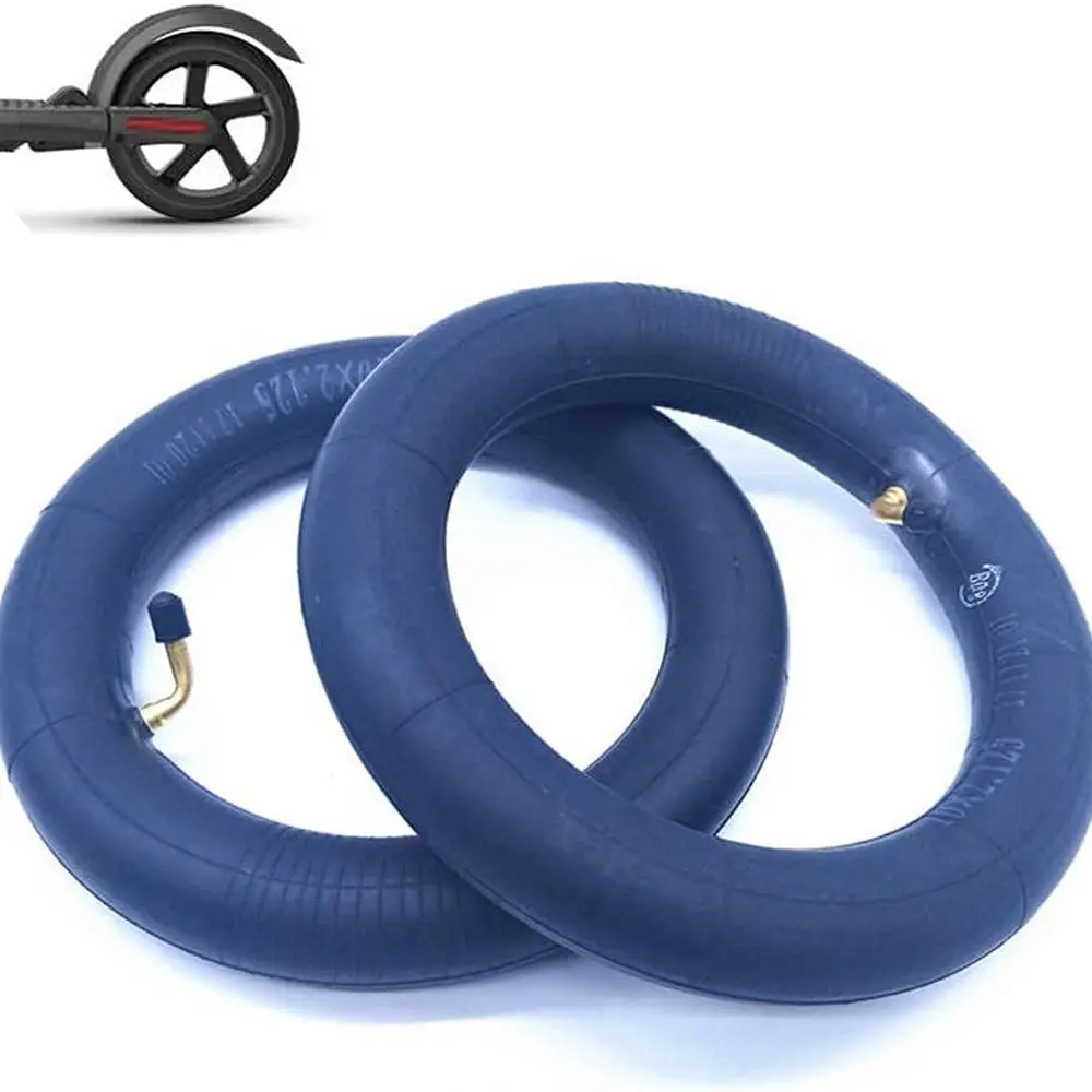 ยางในขนาด 2.0-2.5 นิ้ว แบบหนา เหมาะสำหรับยางรถสกู๊ตเตอร์ไฟฟ้าขนาด 10 นิ้ว และรถทรงตัว อุปกรณ์เสริมยาง 2 ชิ้น ทนทาน