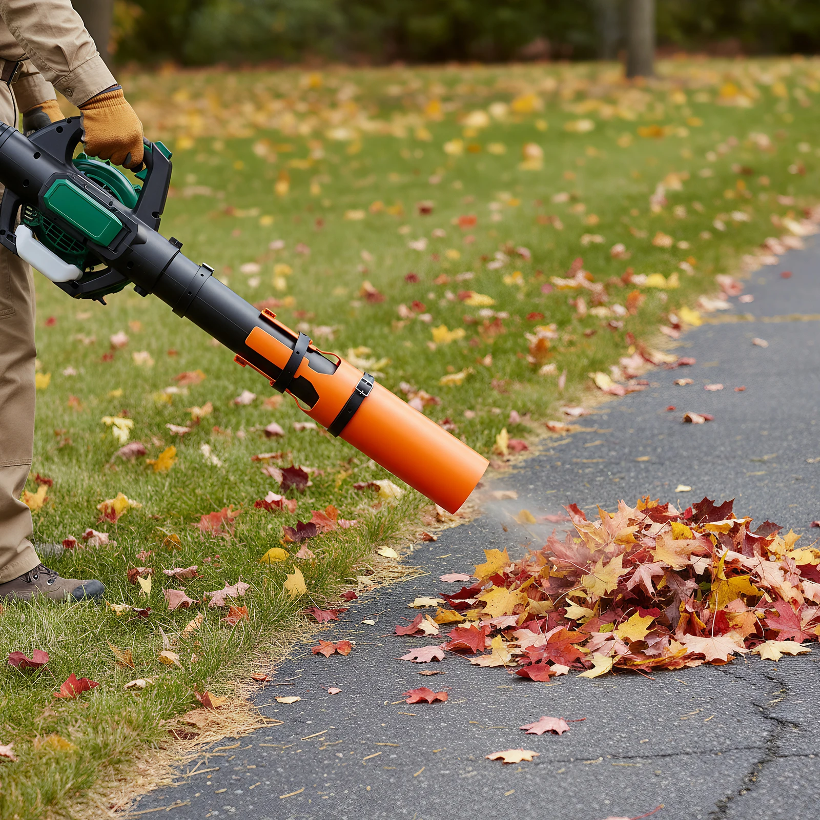 Accesorio de refuerzo de aire para soplador de hojas, boquilla Universal de alto flujo, soplador de hojas, piezas de soplador de hojas
