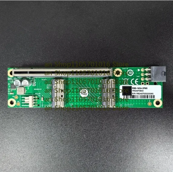 Carte mère d'extension externe eGPU pour MCIO vers PCIe 5.0, double MCIO 8i PCIe Gen5 x16