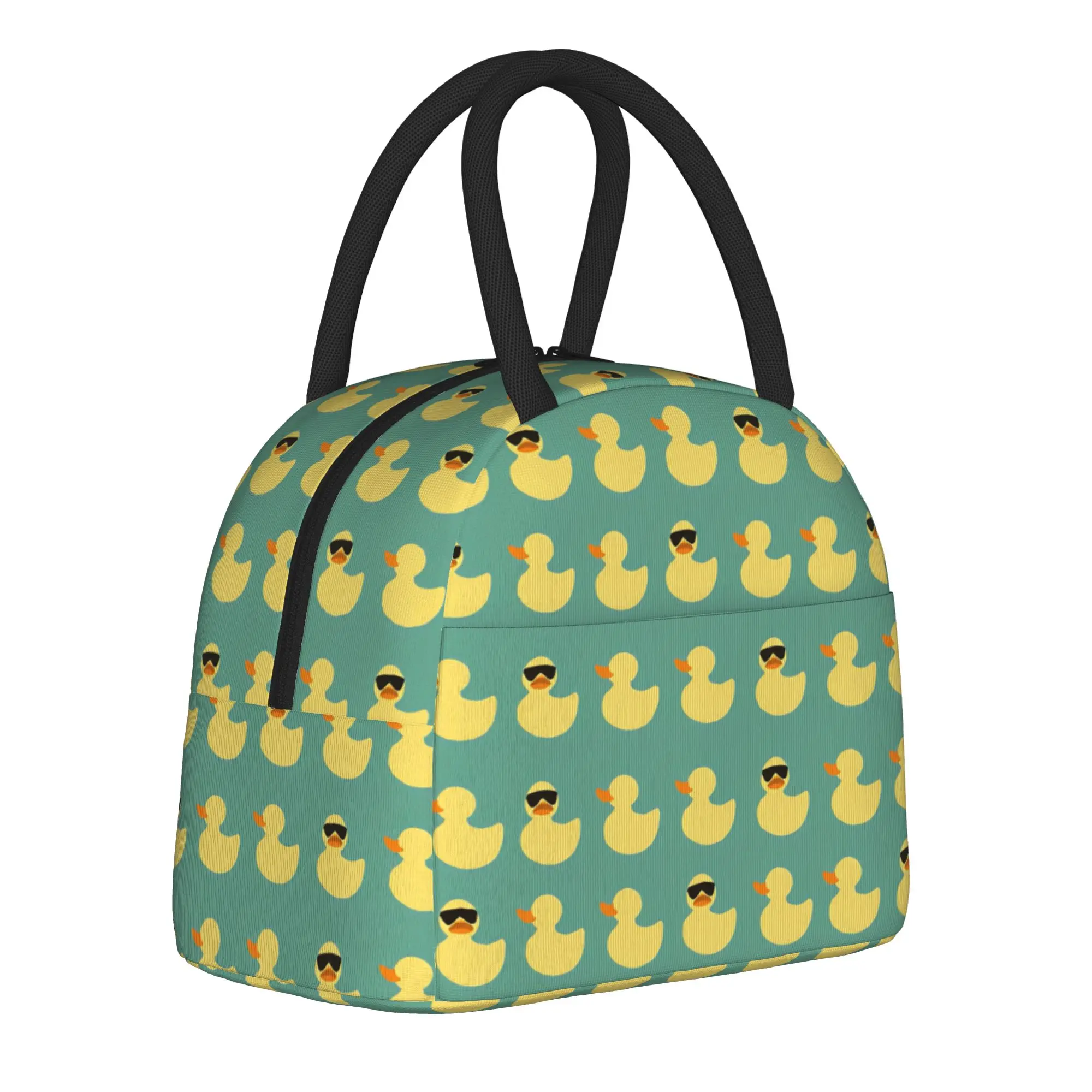 bolsa-termica-de-borracha-em-formato-de-pato-para-almoco-A-prova-de-vazamentos-linda-e-divertida-lancheira-termica-para-escritorio-e-piquenique