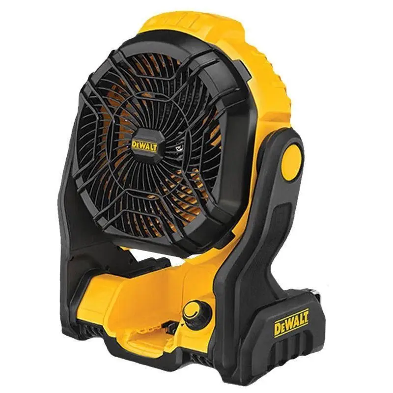 Dewei Electric Fan Rechargeable Household Fan with Speed Control, Desktop & Hanging Fan DCE512