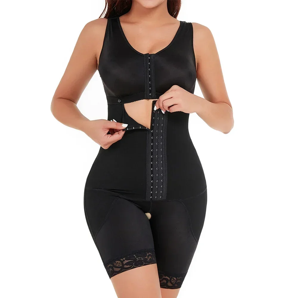 Reducing and Shaping Girdles for Women Butt Lifter Shapewear Bodysuit Open Crotch Firm Tummy Control Body Shaper Bodysuit