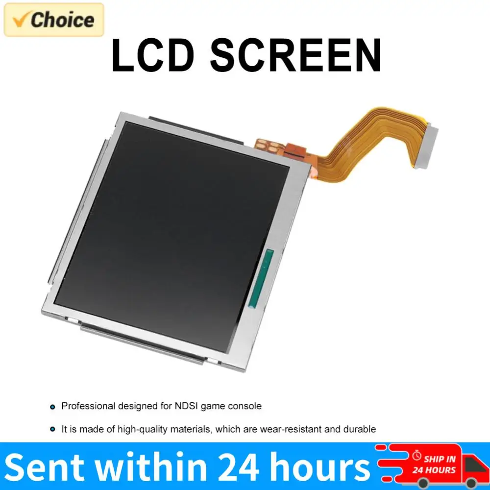 

ЖК-экран контроллера, легкий ЖК-экран для игровой консоли, простая установка, верхний ЖК-экран, запасные части для NDSI