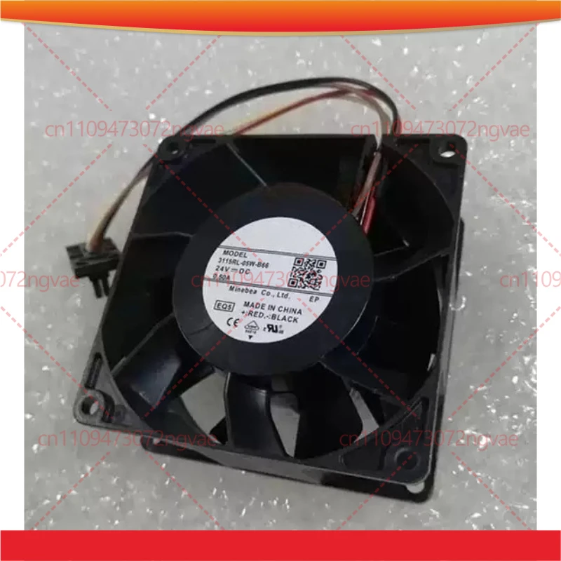 For NMB 3115RL-05W-B66 B60 B69 DC24V 0.50A Inverter Cooling Fan For 15KW 18.5KW Converter Power Tools Accessory