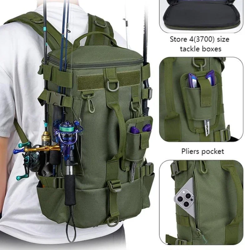 Wilderness Survival Men\'s Backpacks Outdoor Travel Vacuum Backpack Handbags Tourism Motorcycle Accessories Back to School Bag