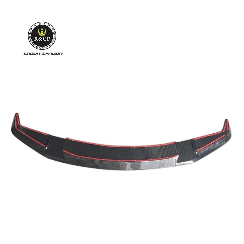 Real Carbon Fiber GTS Style Front Bumper Lip Splitter Spoiler for BMW F87 M2 2016-2018