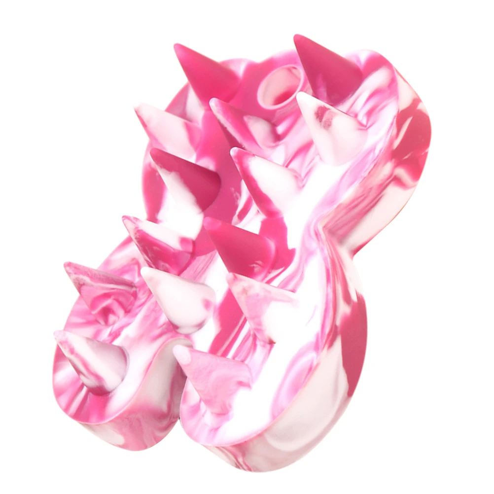 

Exfoliating Body Scrubber Hair Scalp Brush Silicone Shower Tool for Men Women Deep Clean Massage Comfortable Grip