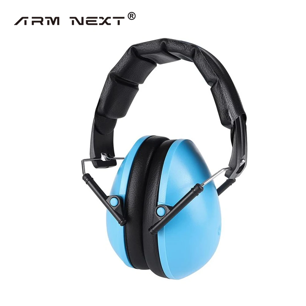 Hearing Protection Noise Cancelling Muffs Foldable Kids Ear Defender Sleeping Soundproof Earmuffs Baby Ear Protector Cover