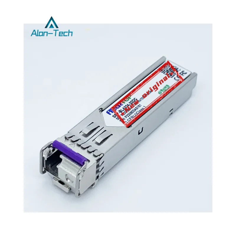 Fibertop Replacement for H-P J9142B Compatible 1000BASE-BX10-D 1.25G SFP BiDi 10km 1490nm-TX/1310nm-RX LC DDM Module