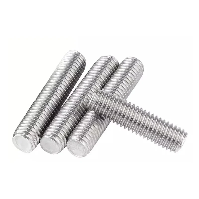 M4 Metric Full Threaded Rod 304 Stainless Steel Full Thread Stud Stick Bolt Long Size 16mm 20mm to 500mm Threaded Fastener