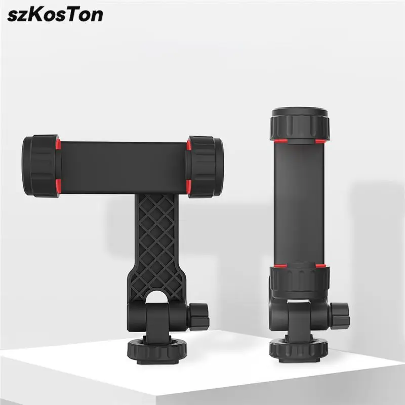 Tripod Phone Mount Holder Head Screw Adapter Rotatable Digtal Camera Bracket Selfie Lens Monopod for Ring Light Camcorder iPhone