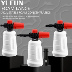 Foamer Jet Bottle 1/4 Quick Connect Car Wash Soap Foam Gun Snow Foam Lance Car High Pressure Spray Can for Lavor Car Washer