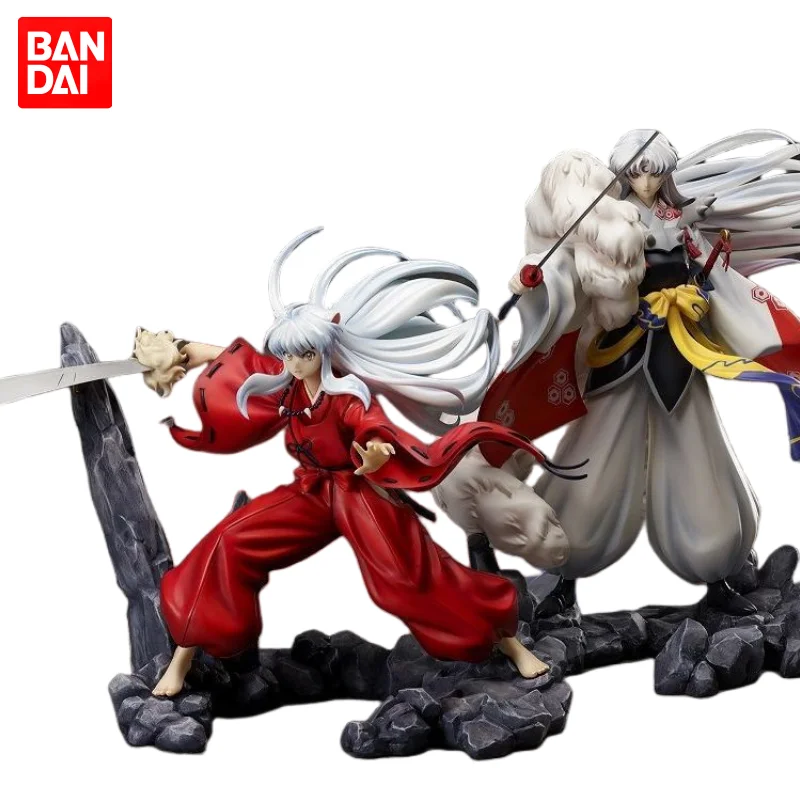 Bandai Inuyasha sesshoumaru Tessaiga anime two-dimensional figure creative cool model ornaments collection toys gifts wholesale