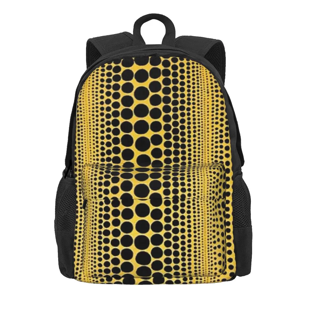 

Yayoi Kusama Pumpkin Abstract Art Backpack Daypack Large Capacity Boys Girls BookBag School Bag Shoulder Bags for Men Women