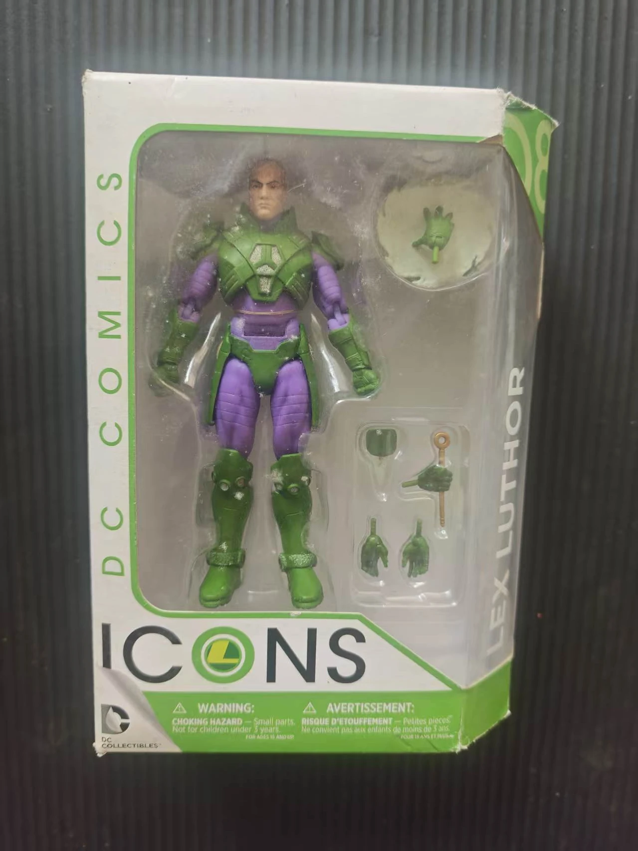 DC 컬렉터블, DC 코믹스 아이콘, 렉스 루터 액션  - Figure Display Box 리뷰 및 가격