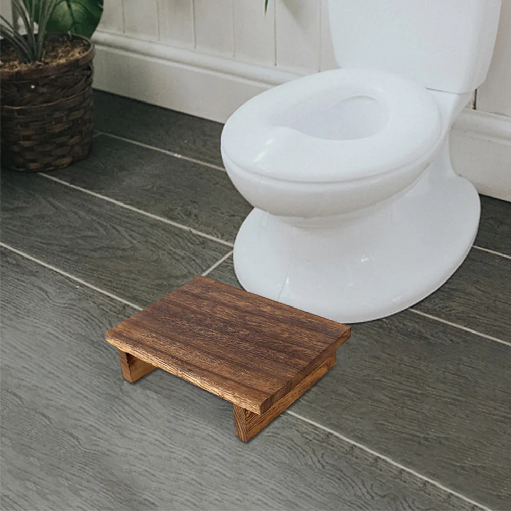 

Wood Bedside Step Stool for Adults Kids Heavy Duty Wooden Footrest for Office Home Bathroom Shoe Changing Comfortable Ergonomic