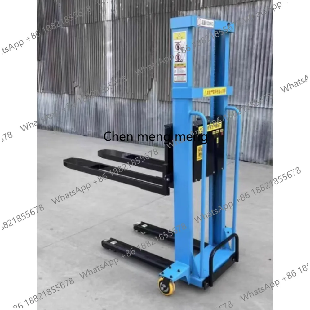 Fully automatic lifting and transporting forklift portable electric forklift factory warehouse port easy unloading artifact